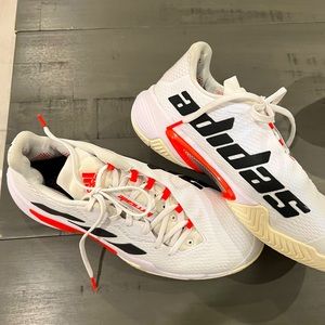 adidas BARRICADE TOKYO Tennis Shoes | Cloud White | Men's